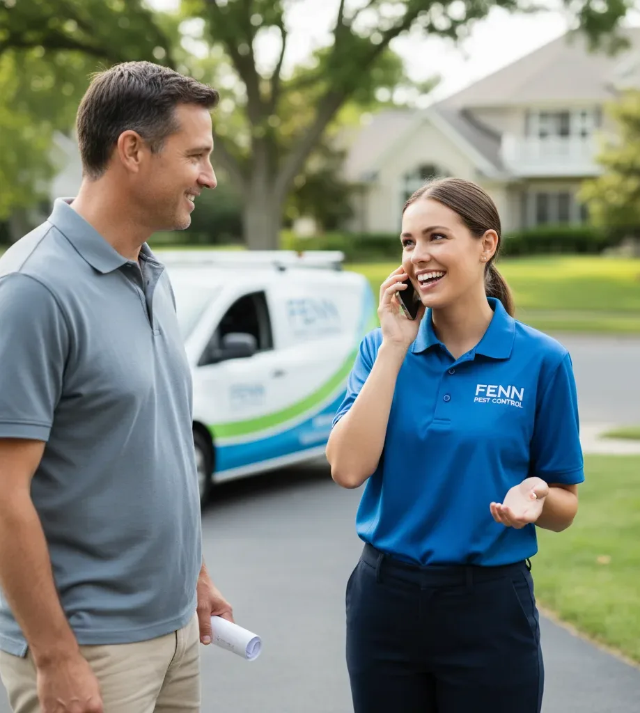 Fenn Pest Control customer support in Rockford
